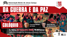 Colóquio 2 "DA GUERRA E DA PAZ"